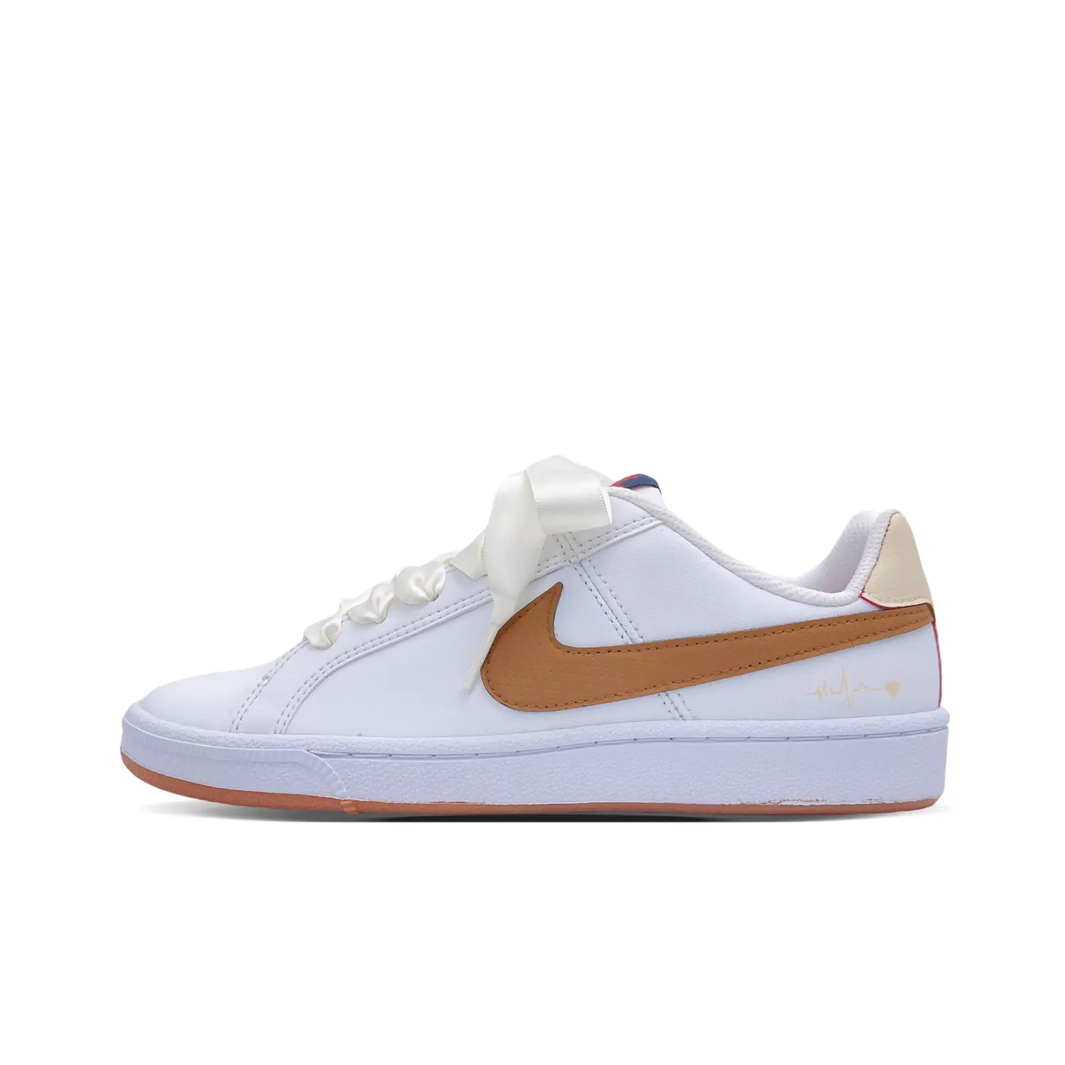 

Кроссовки Nike Court Royale Skateboarding Shoes Women's Low-top Light Khaki, коричневый