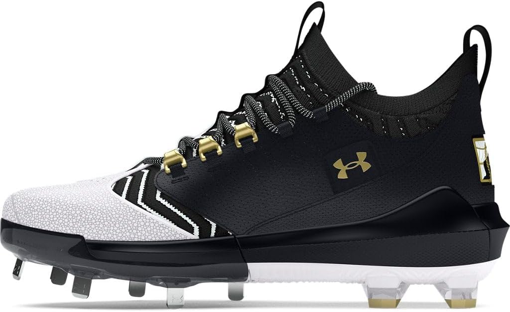Under Armour Harper 9 Pro ST - Men's (Midnight Navy/White/Metallic Gold), Black | Black — фото 2