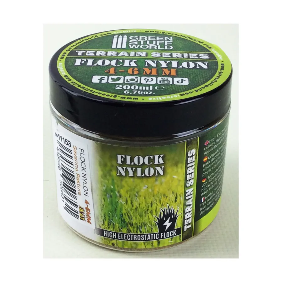 

Саванна Пастбище, Terrain - Flock Nylon - 4-6mm (Green Stuff World)