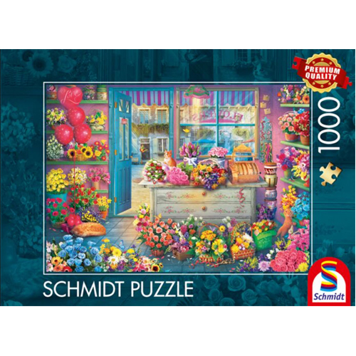 

Пазлы Colourful Flower Shop (1000Pc)
