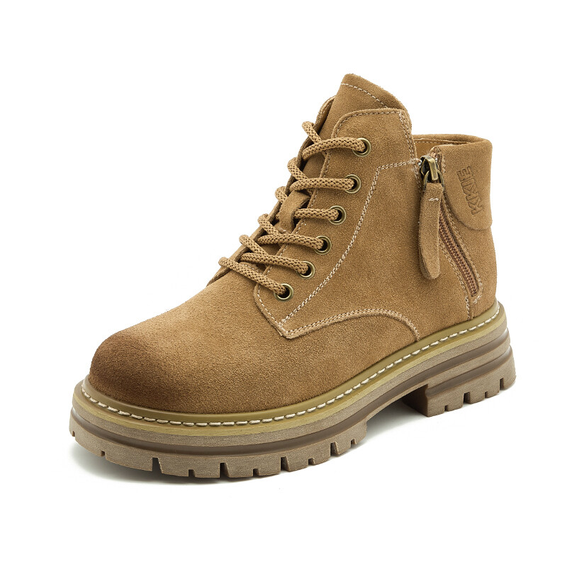 

Ботинки Martin Boot женские Xiangcheng, бежевый