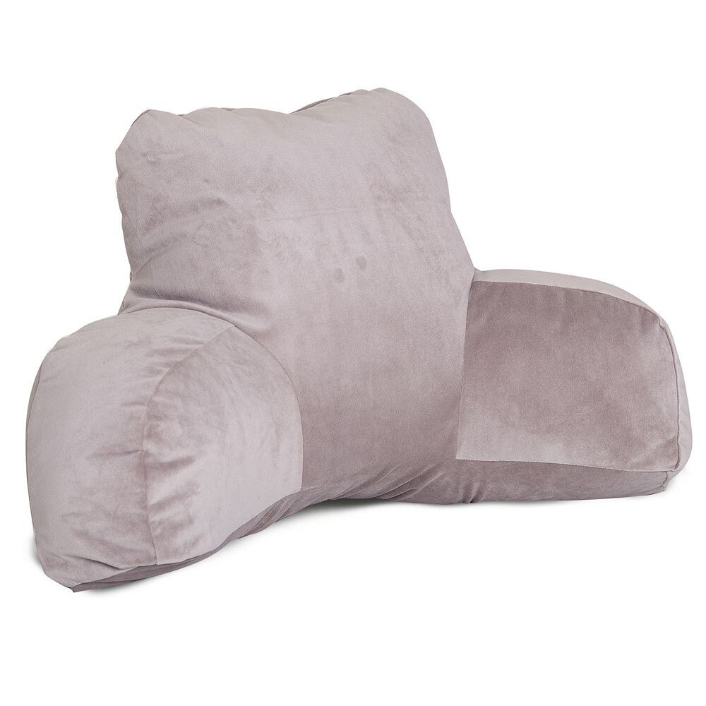 

Подушка для чтения из искусственной замши Majestic Home Goods, цвет Steel