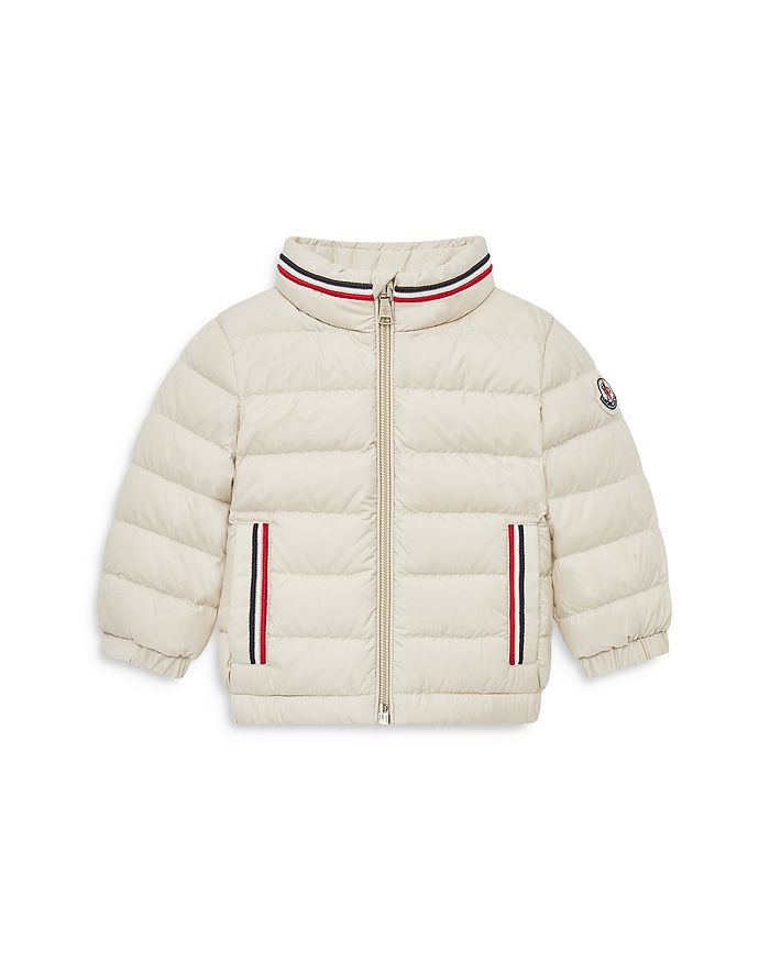 

Детская пуховая куртка Jerry для мальчиков - малыши, маленькие дети Moncler, коричневый/бежевый