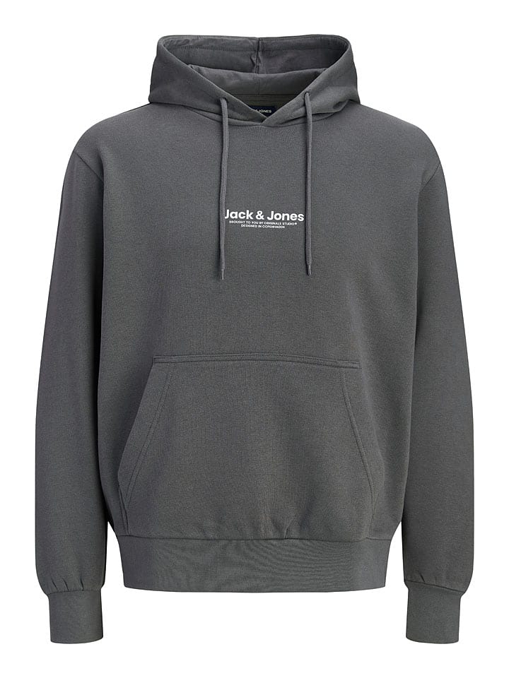 

Толстовка с капюшоном Jack & Jones, антрацит