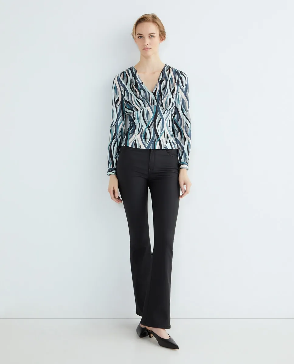 

Женский топ с принтом Marciano By Guess, темно-синий