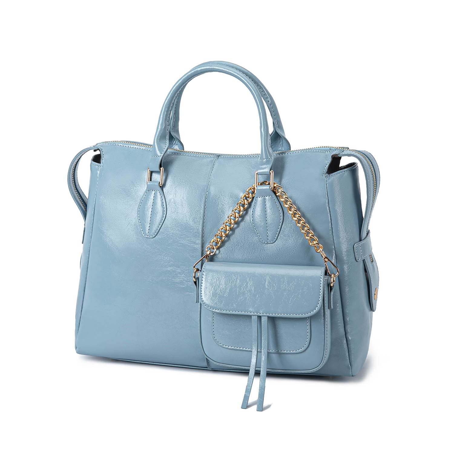 

Большая универсальная сумка-кошелек Yareli Tote от Mia K MKF Collection By Mia K., цвет denim blue, Синий, Большая универсальная сумка-кошелек Yareli Tote от Mia K MKF Collection By Mia K., цвет denim blue