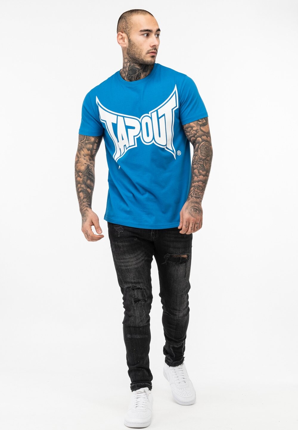 

Футболка с принтом NORMALE PASSFORM LOGO Tapout, синий