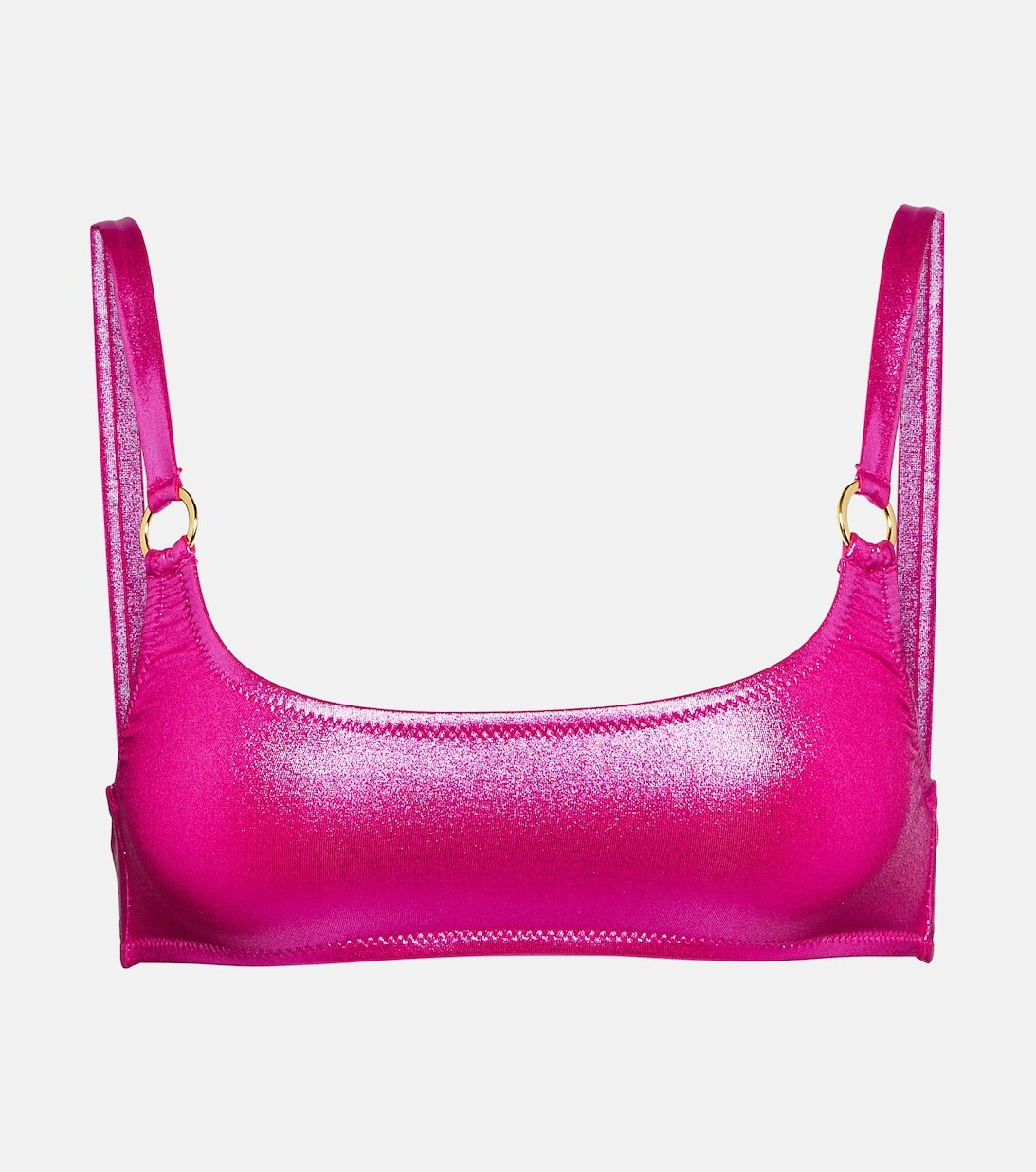 

Лиф бикини Bari с эффектом металлик MELISSA ODABASH, розовый