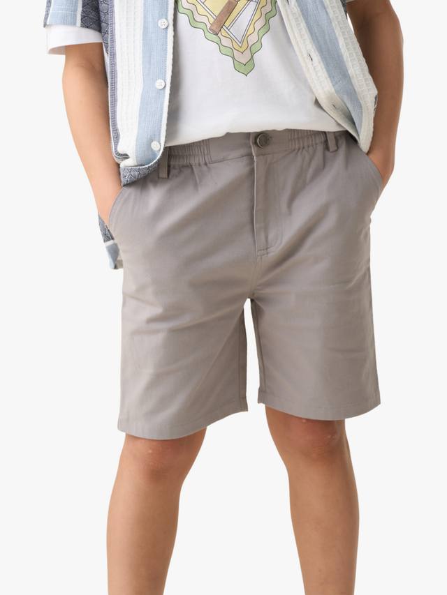 

Детские шорты чино с эластичным поясом Angel & Rocket, Grey