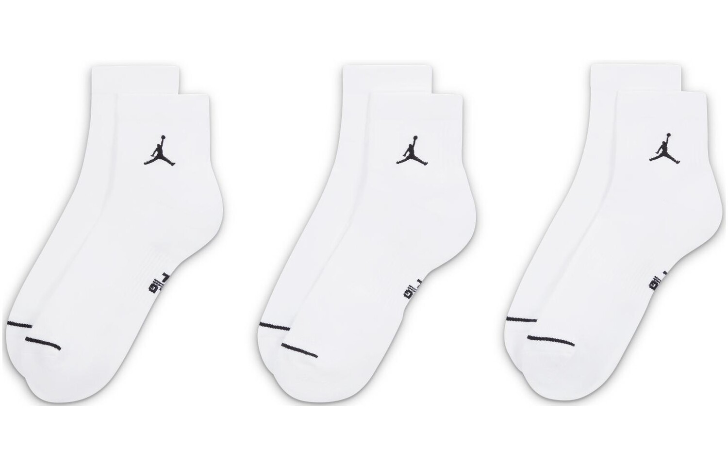 

Носки унисекс Jordan до середины икры, 12 шт. (Белый)