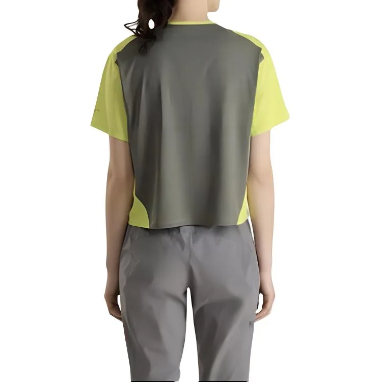 Футболка с втачным рукавом TAEMA для женщин Arcteryx, Dusty Green/Sprint Green/Forage/Sprint