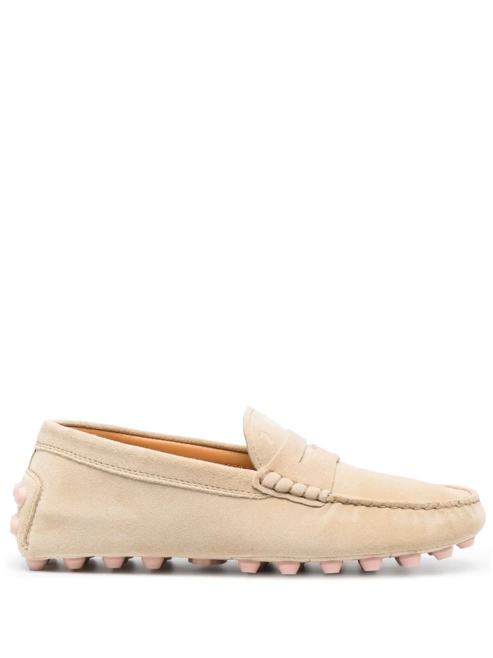 Лоферы с миндалевидным носком TOD'S, нейтральный