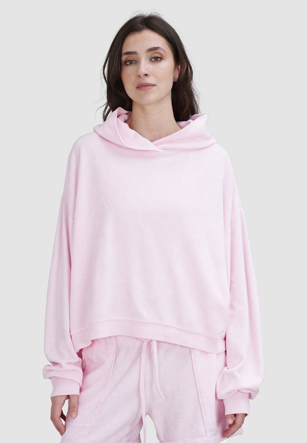 

Толстовка Hoodie True Religion, розовый