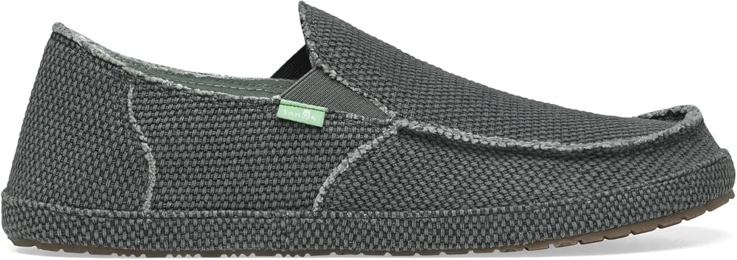 Мокасины на шнуровке Sanuk, Pirate Black — фото 3