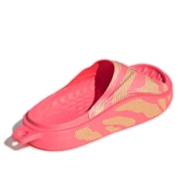 Тапочки от stella mccartney slides Adidas, красный — фото 2