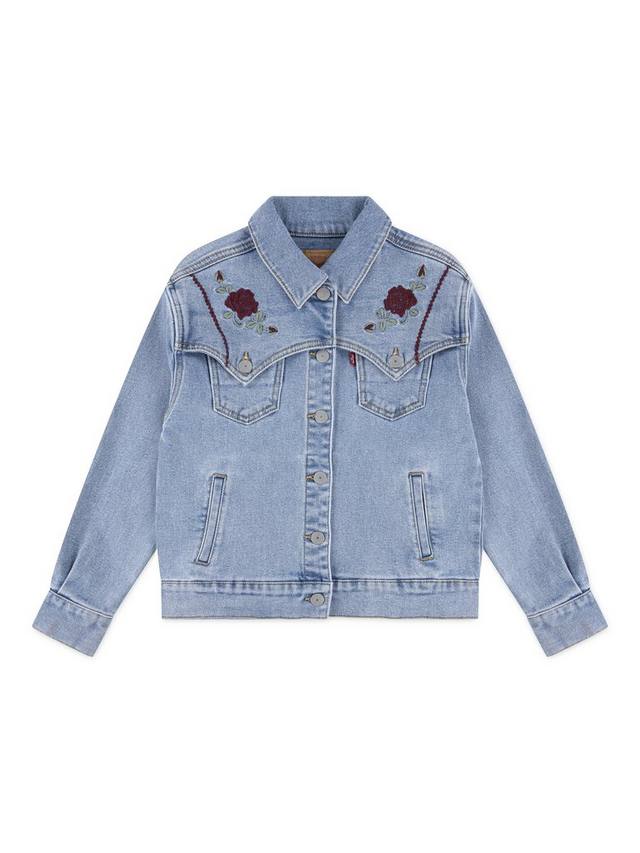 

Детская джинсовая куртка в стиле вестерн с LENZING ECOVERO Viscose Levi's