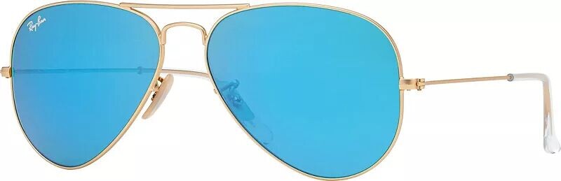 

Мужские синие солнцезащитные очки-авиаторы Ray-Ban Flash