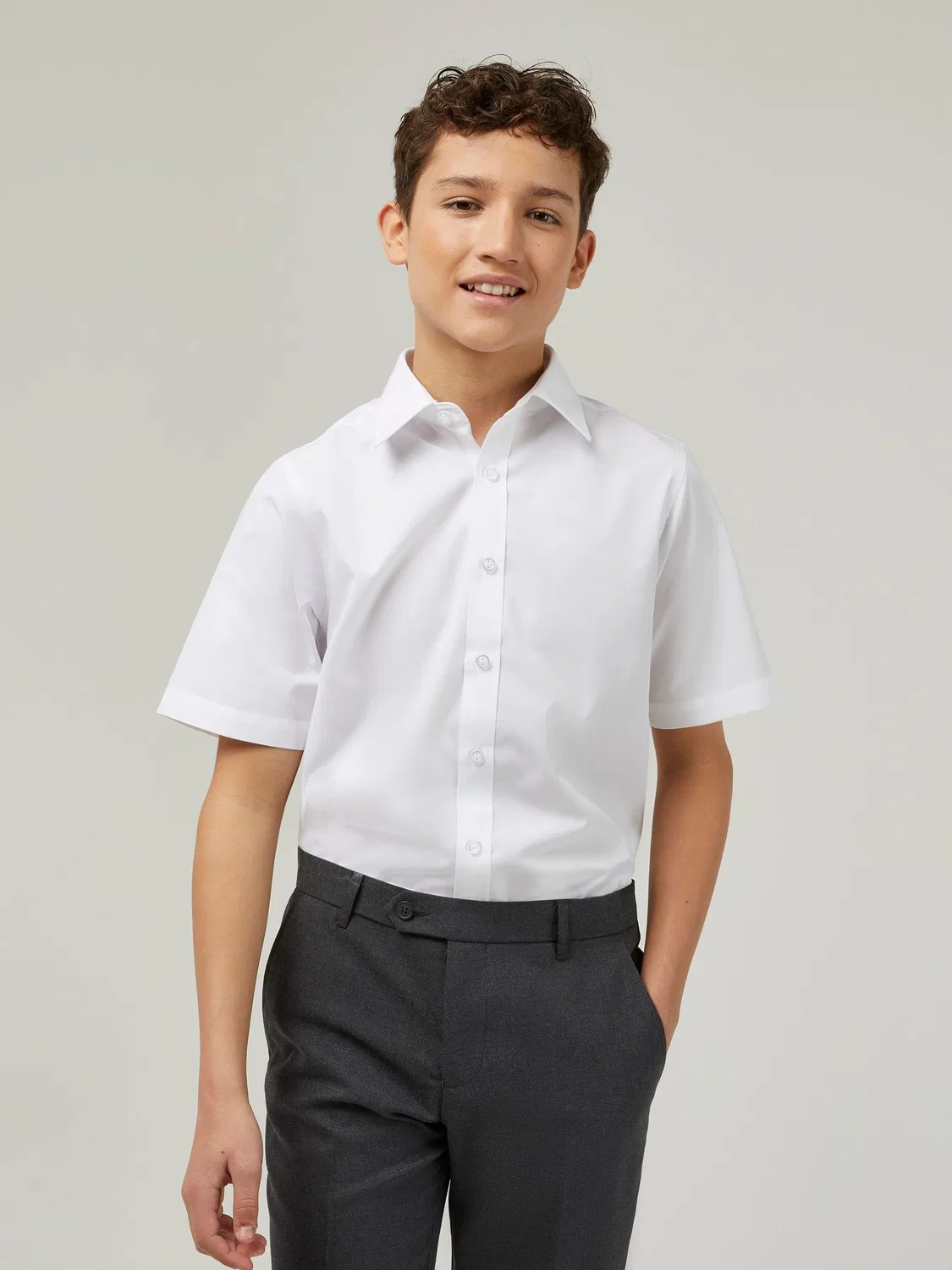 Рубашка школьная Trutex White, Regular Fit — фото 2