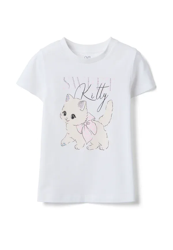 Комплект из 3 футболок с принтом Hello Kitty Ovs multicolour, мультиколор — фото 2