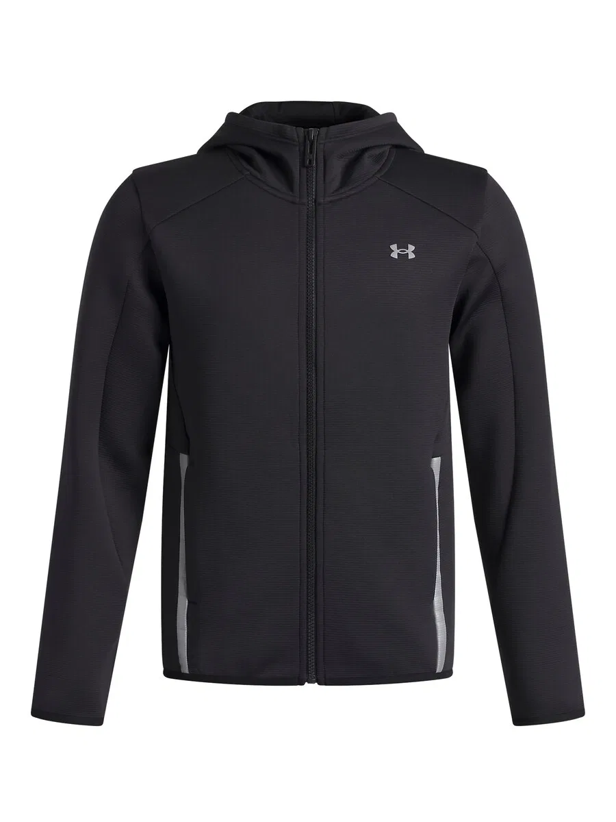 Спортивная флисовая куртка UNDER ARMOUR 'Unstoppable' черного цвета