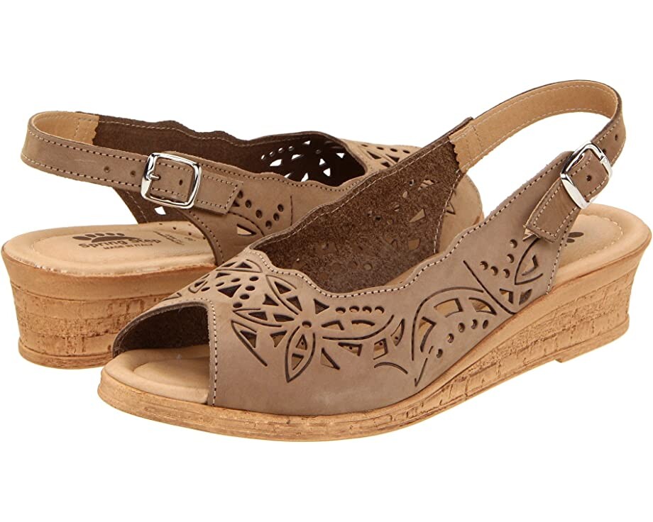 

Туфли на каблуках Orella Spring Step, бежевый нубук
