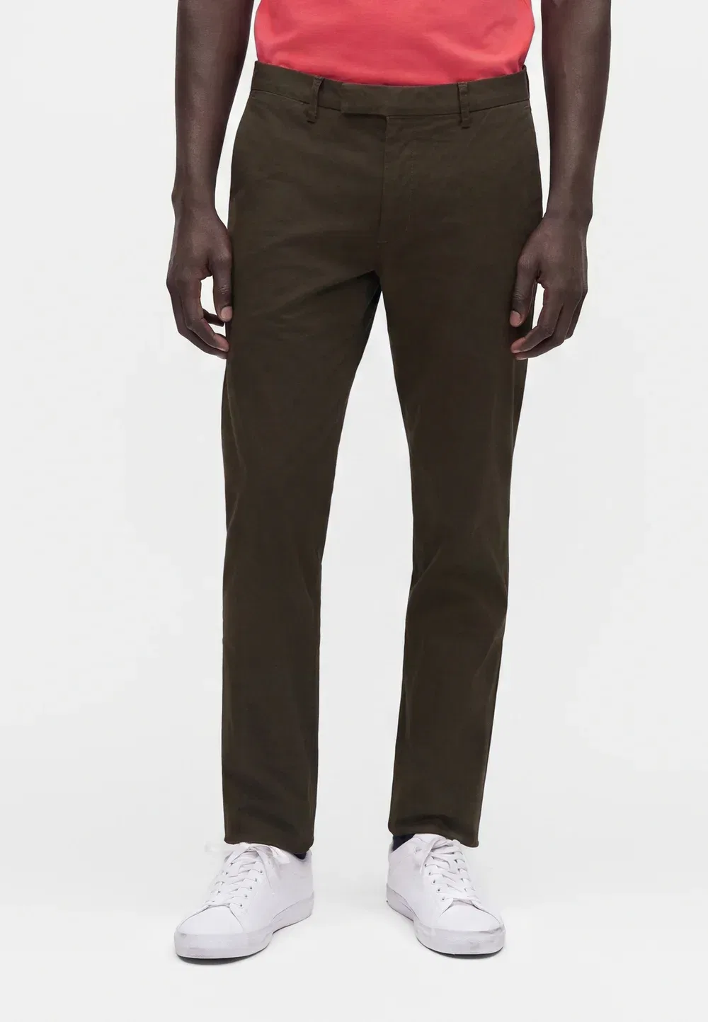 Брюки-Чиносы Greenwich зауженного кроя из эластичной ткани - чиносы Polo Ralph Lauren, Dark Loden