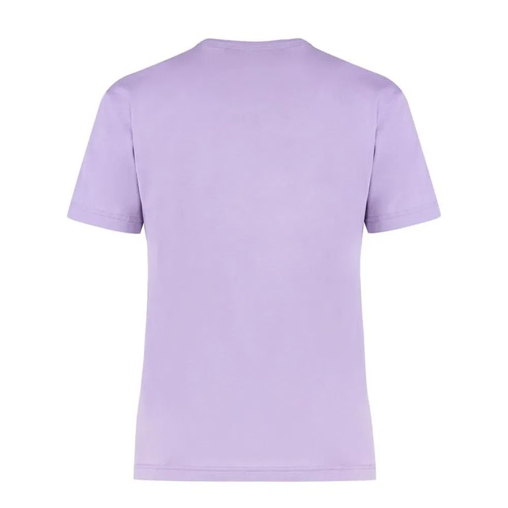 Женская футболка с принтом Gucci Logo Printed Jersey, GUCCI, Light Purple — фото 3