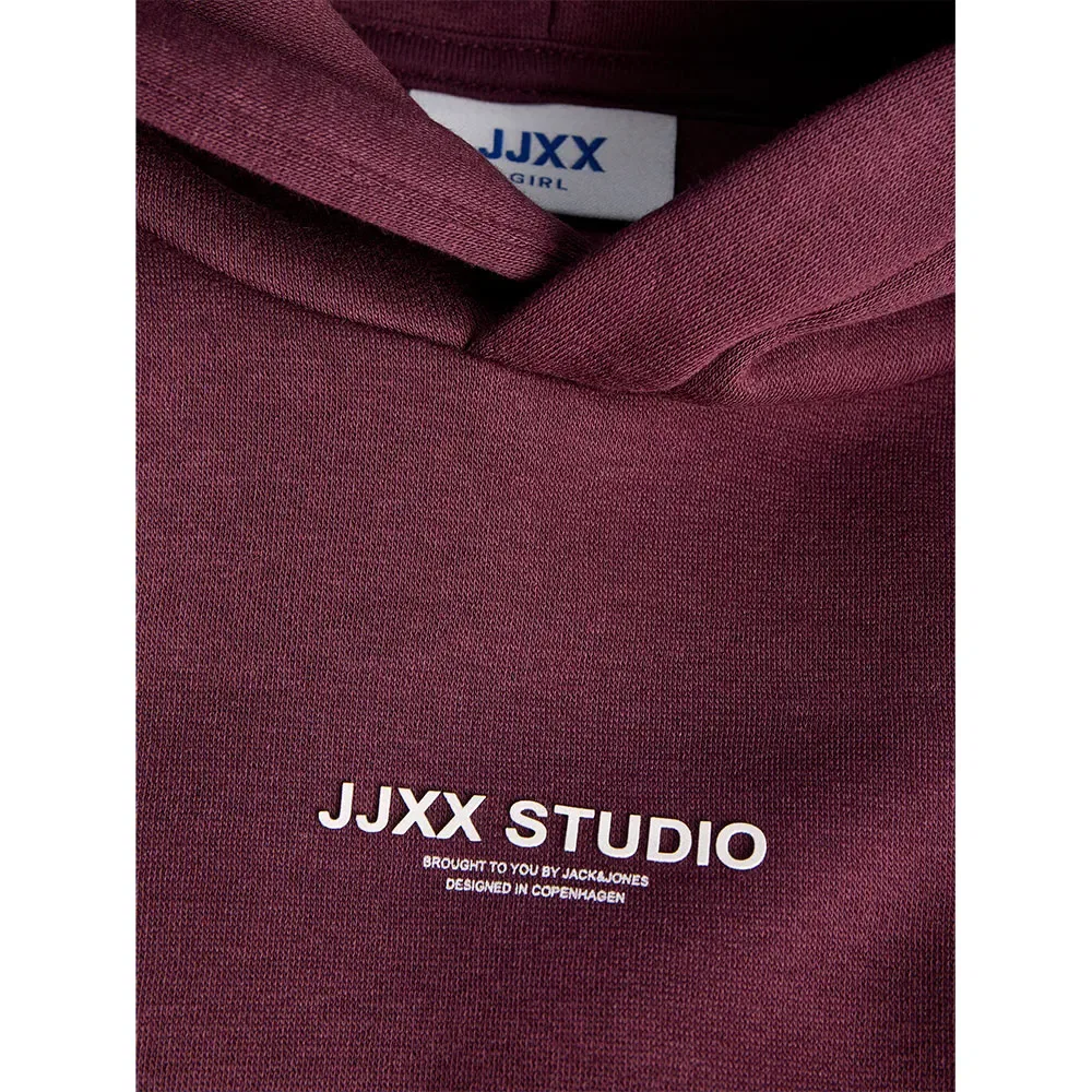 Детское худи с принтом Vesterbro JJXX Jack & jones, Purple — фото 4