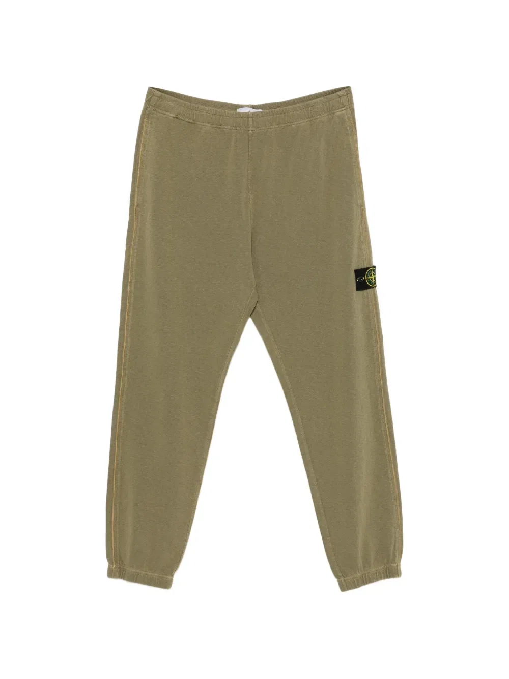 Спортивные брюки с нашивкой в виде компаса Stone Island, зеленый