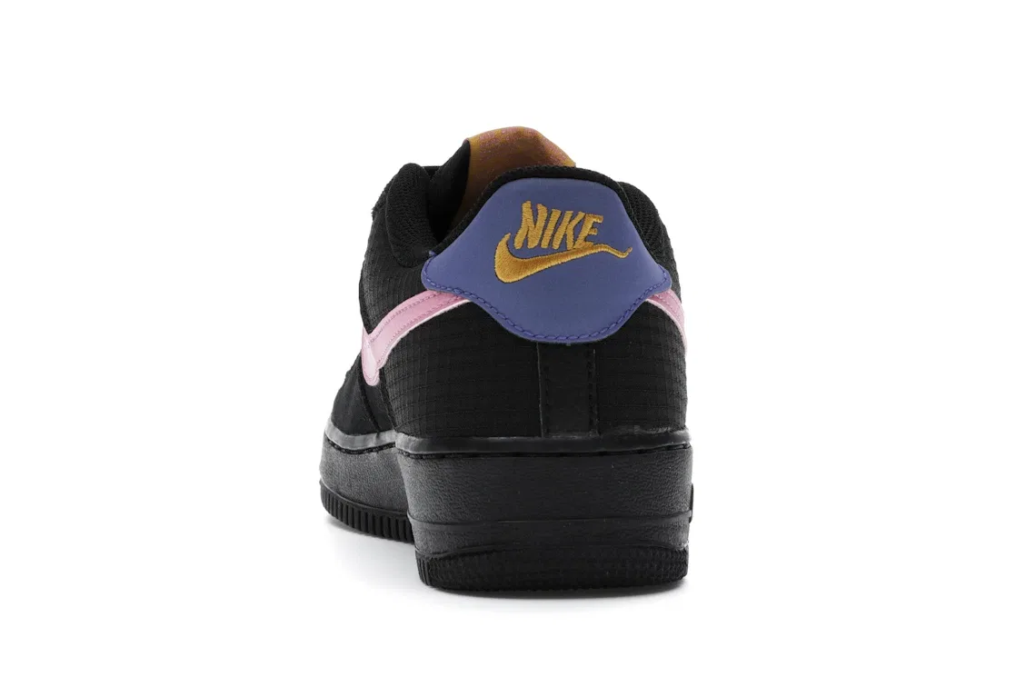 Детские кроссовки Lifestyle Nike Air Force 1 LV8 2, Black/Persian Violet-Pollen Rise-Magic Flamingo — фото 4