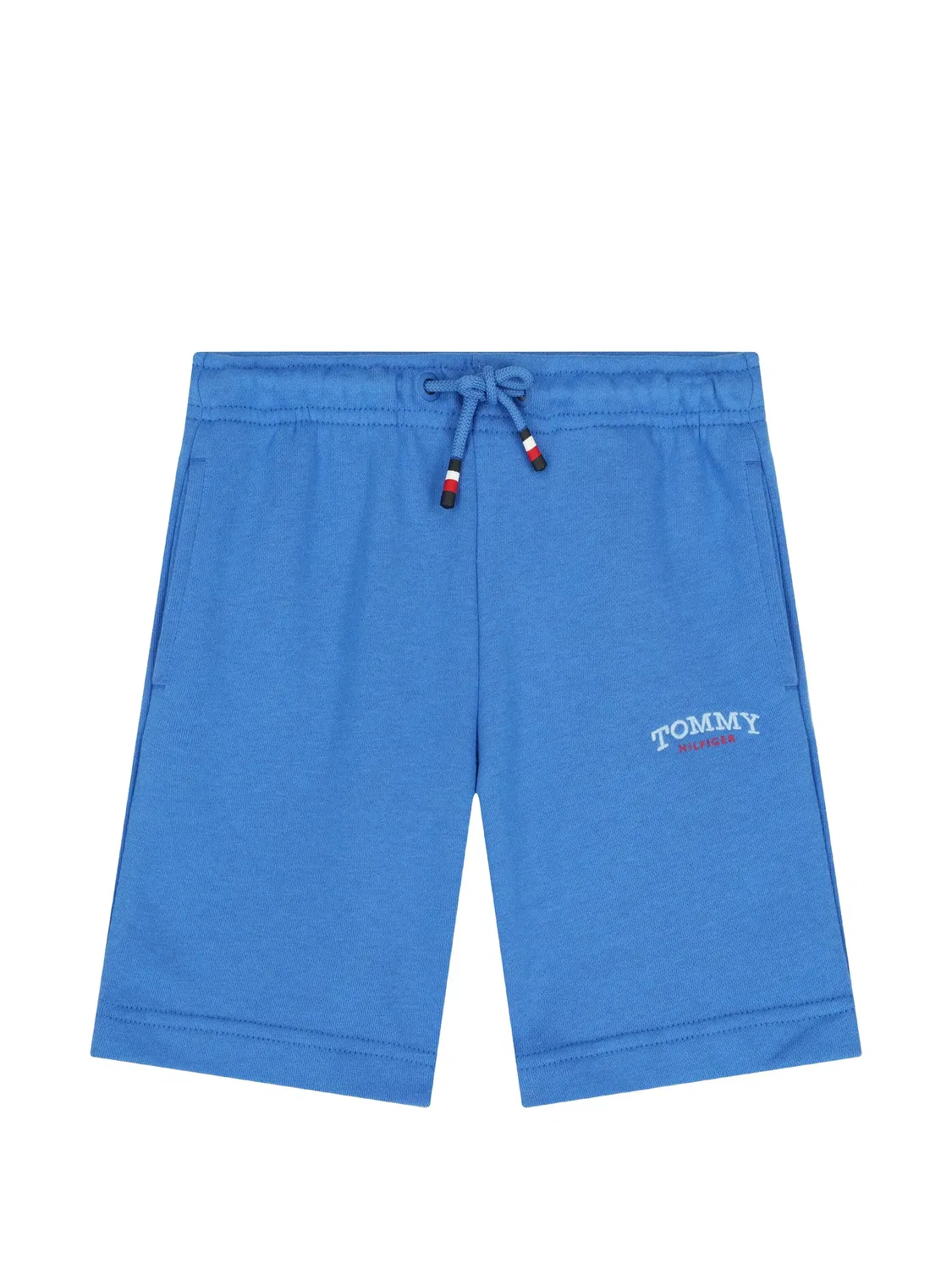 Шорты с вышитым логотипом, синие Tommy Hilfiger, синий