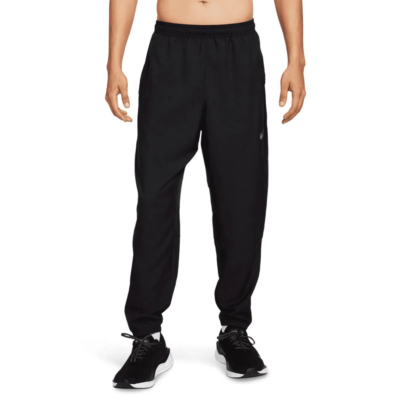 Мужские беговые брюки Dri-FIT Challenger Nike, цвет Black/Black/Reflective Silver