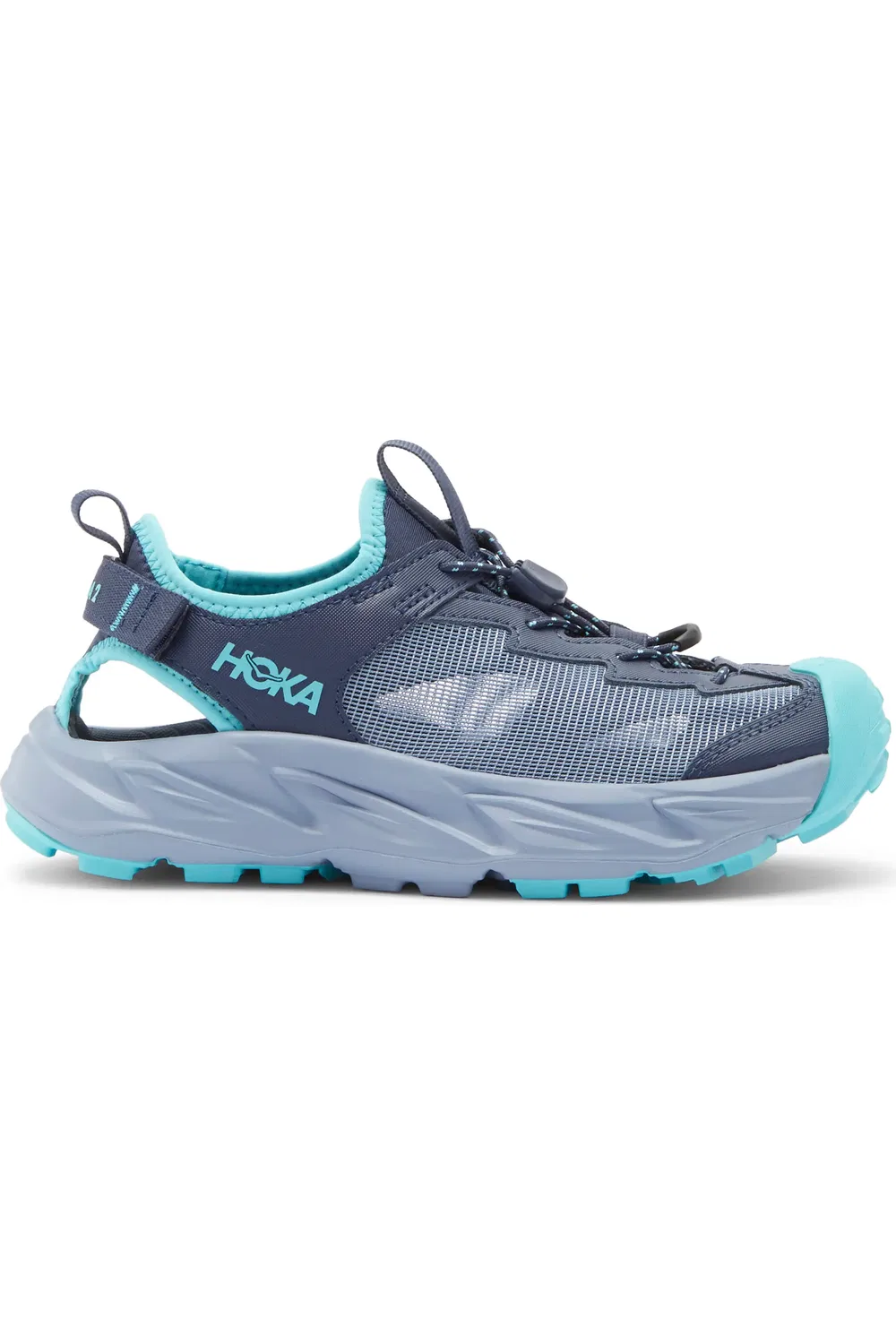 Детские кроссовки водонепроницаемые Hopara 2 HOKA, Nautical Dusk/Cielo Blue — фото 3