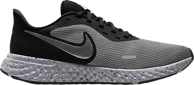 

Кроссовки Nike Revolution 5 Premium 'Black Chrome', серый