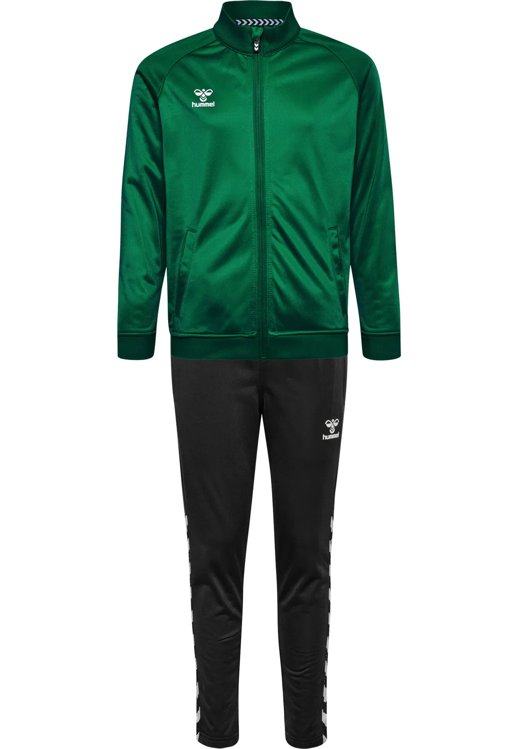 Детский спортивный костюм Playful Tracksuit Hummel, Waldgrun / Blattgrun / Zypressengrun