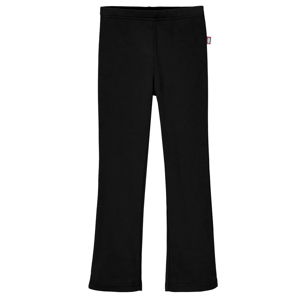 Детские брюки-клеш для девочек хлопковые City Threads, Black