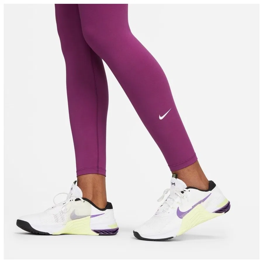 Спортивные леггинсы Nike One Df Hr, Фиолетовый — фото 4