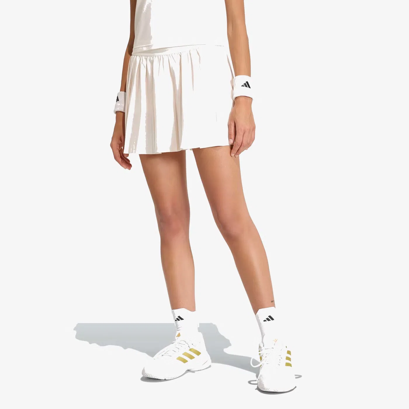 Юбка мини с цветными блоками Tennis Classics Adidas, белый — фото 2