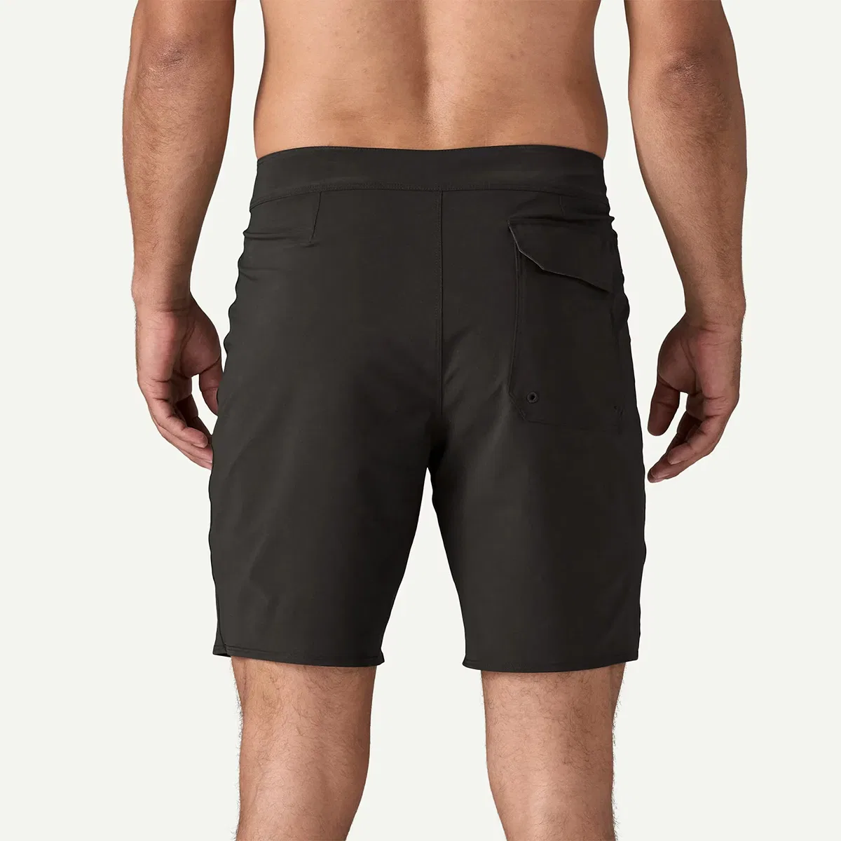Мужские шорты для серфинга с четырехсторонней растяжкой Patagonia Hydropeak 18in Boardshorts, черный — фото 3