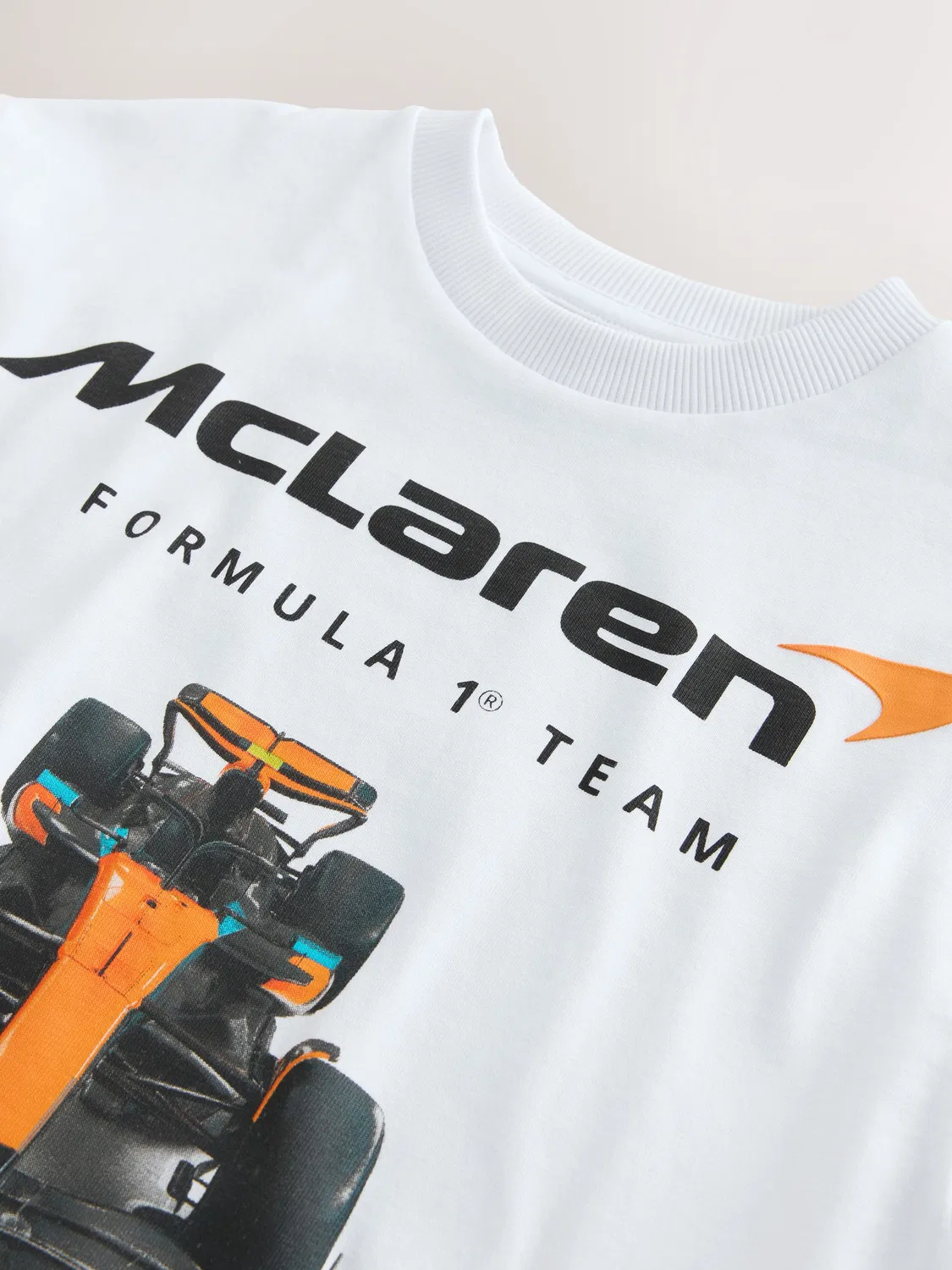 Футболка с принтом McLaren, White Next, белый — фото 3