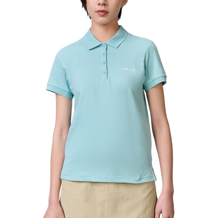 

Columbia Polo-футболка LAKESIDE TRAIL Green женская