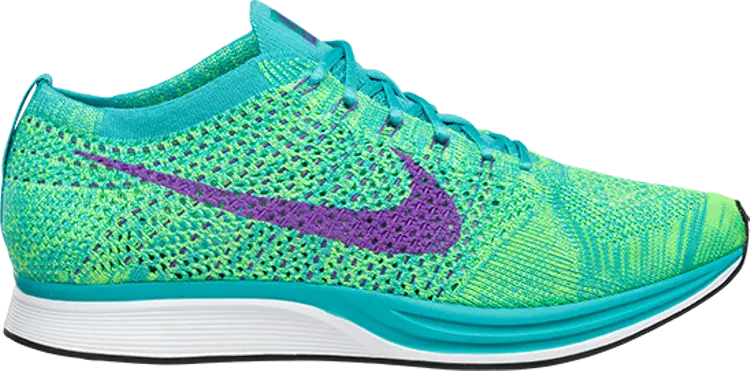 

Кроссовки Nike Flyknit Racer 'Hulk', зеленый