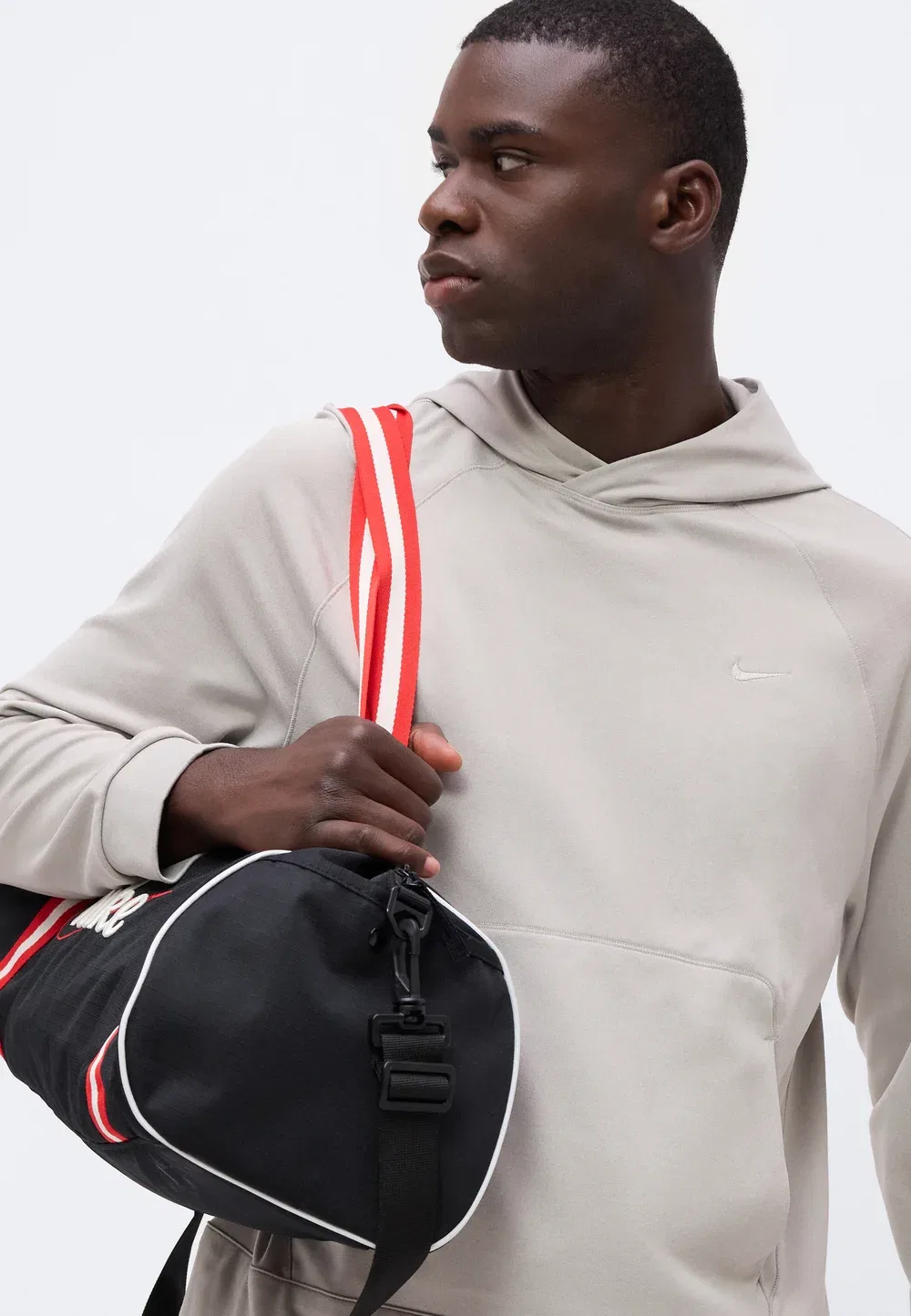 Нано - худи Nike Performance, Moon Particle/College Grey Heather — фото 4