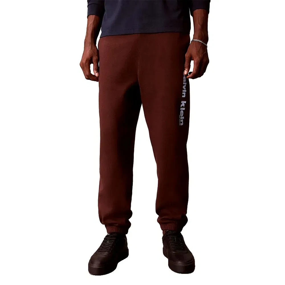 Брюки спортивные Retro Graphic Calvin Klein, коричневый