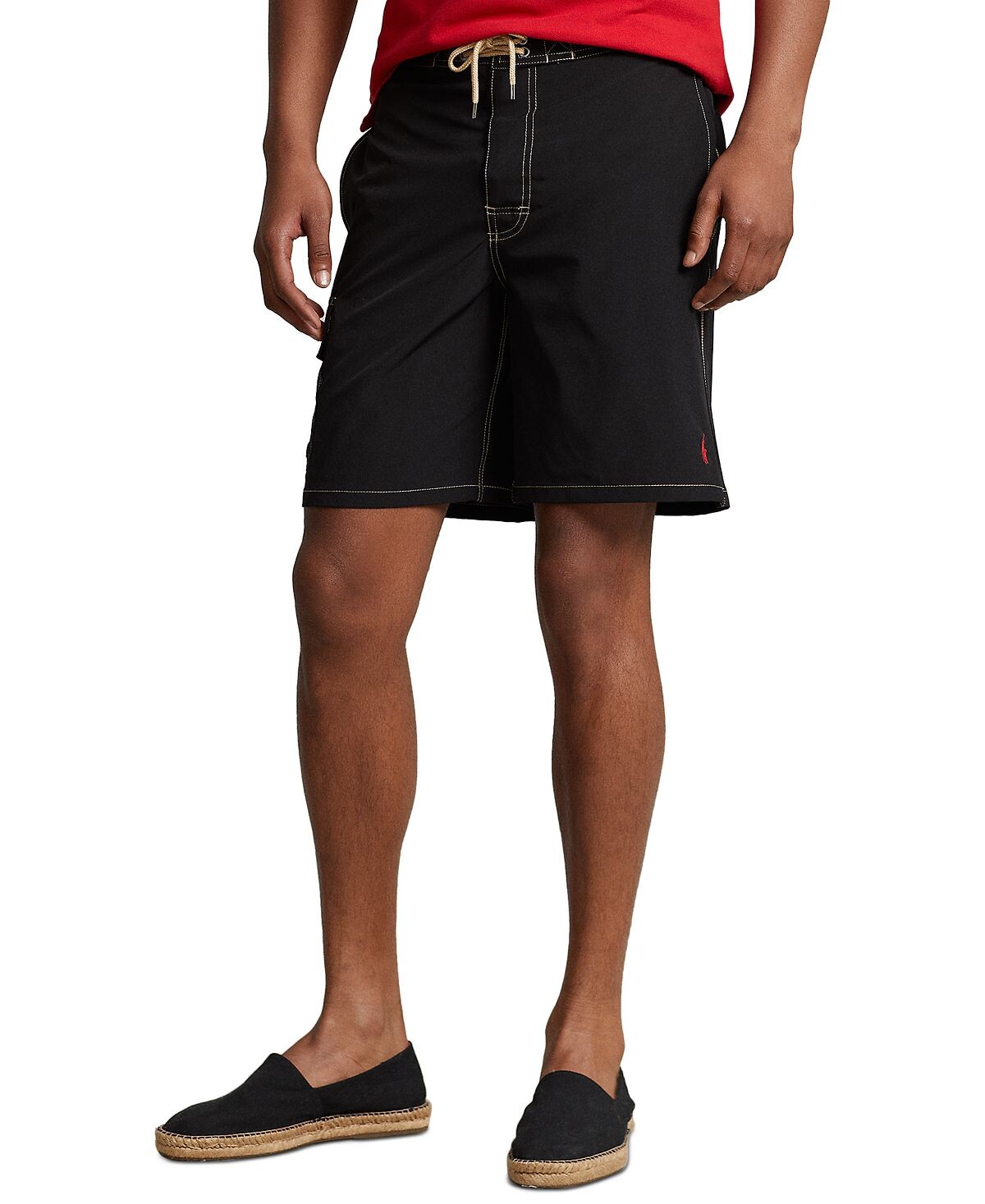 Мужские 8-1/2-дюймовые плавки kailua classic-fit Polo Ralph Lauren, черный — фото 2