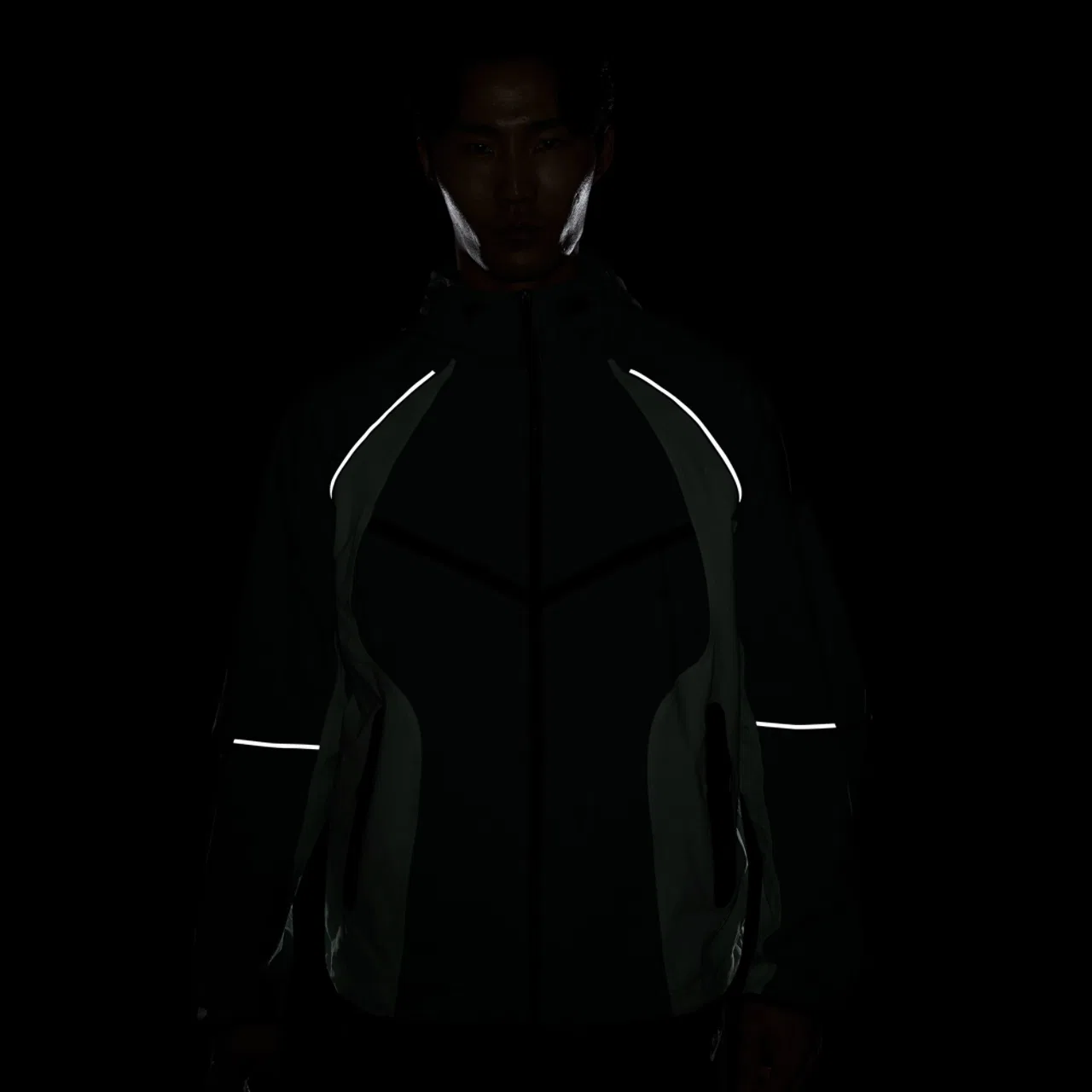 Мужская куртка Tech Woven Pro Full-Zip Nike, цвет Olive/Black — фото 4