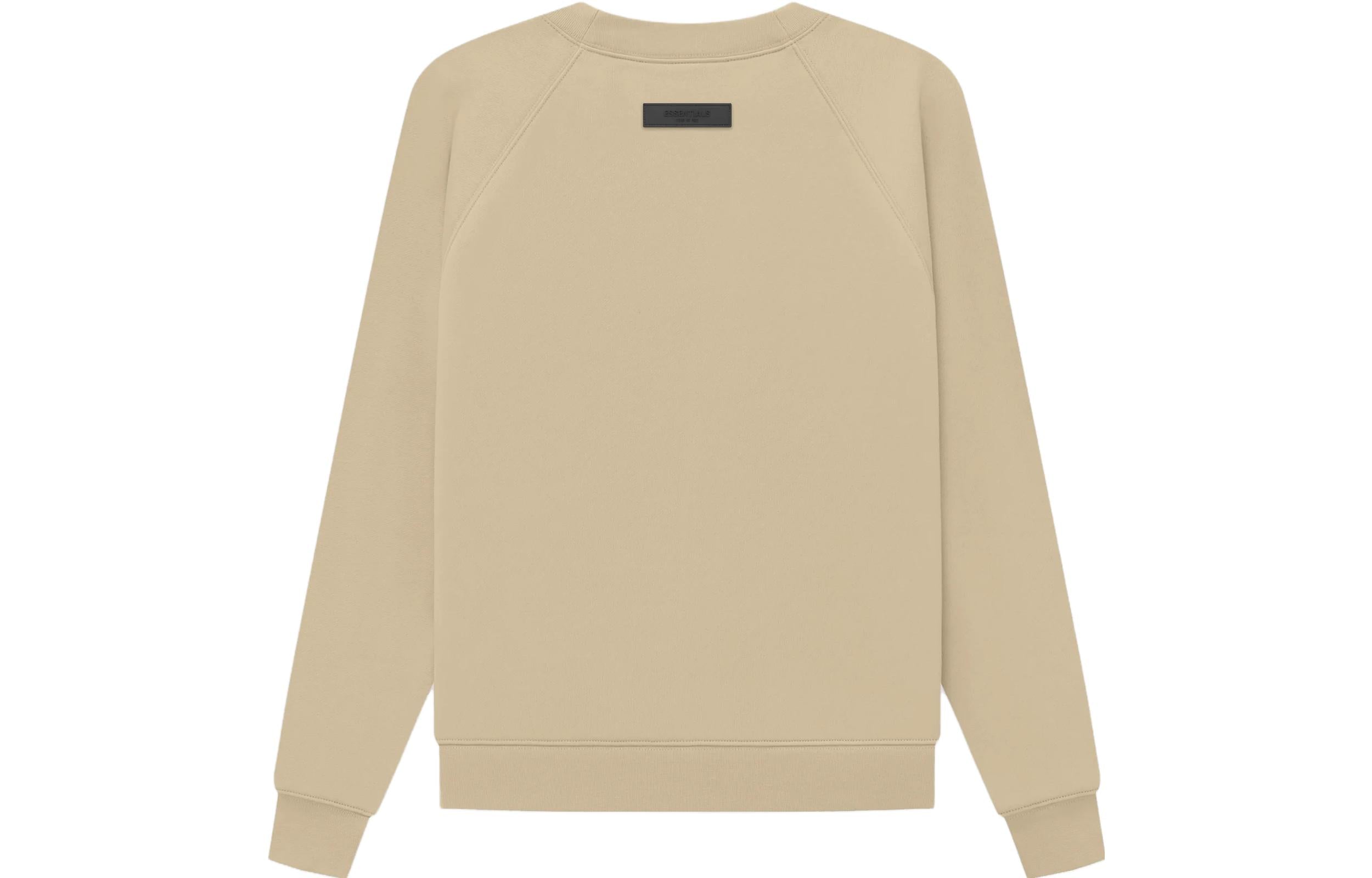 Толстовка Fear of God Essentials Crewneck Sweatshirt 'Sand' 192BT222044F, бежевый — фото 3