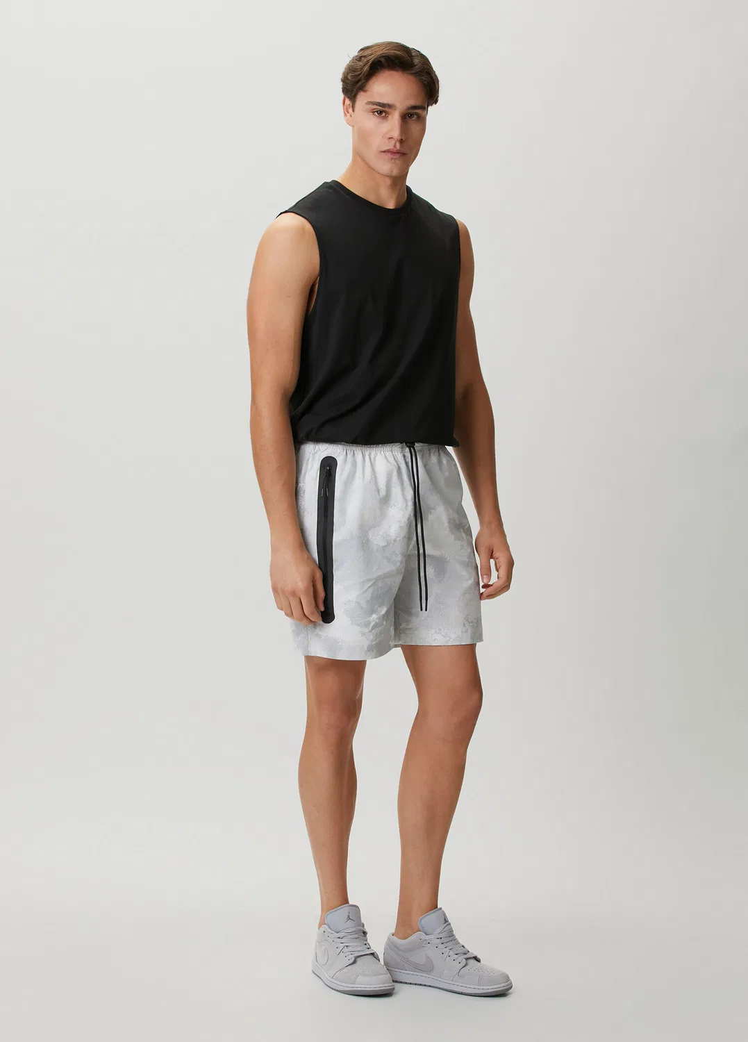 Шорты Dri-FIT Nike, Siyah-Gri