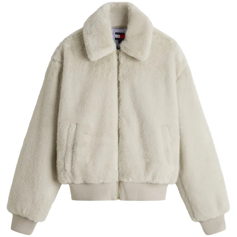 Женское бархатное пальто с лацканами Oat PKE Tommy Hilfiger, Oat PKE — фото 3
