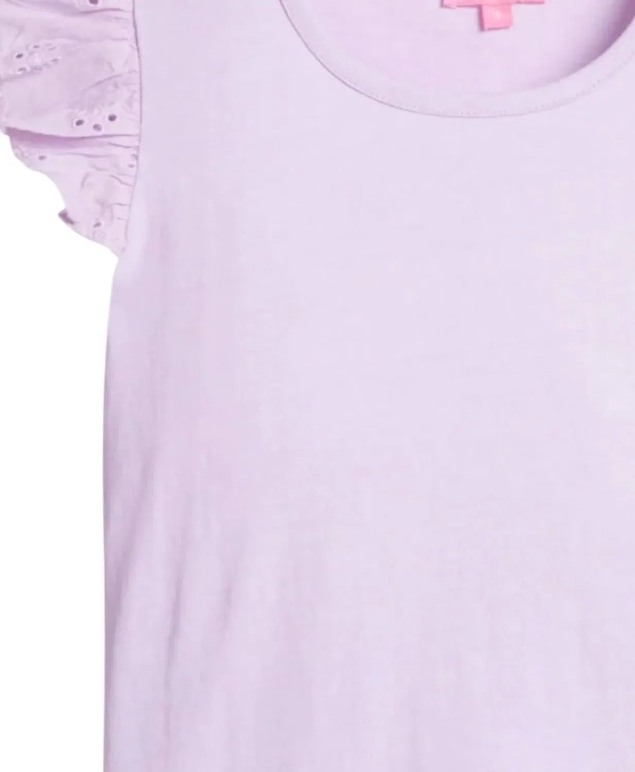 Детская майка для девочек с ажурным узором Bisby, Lilac — фото 2